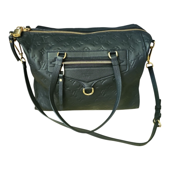 Louis Vuitton Monogram Empreinte Lumiere PM Black Leather Crossbody Tote - Picture 1 of 14